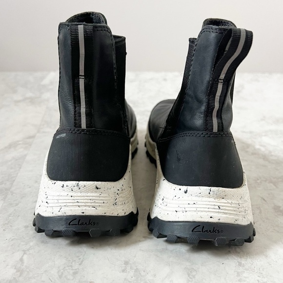 Clarks ATL Trek Up Boots 10 Waterproof Black Hiking Outfoor Active Sneakers - Picture 6 of 10